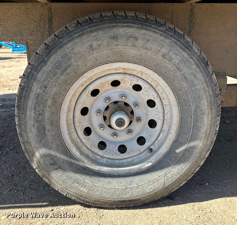 image for item DM2708 2014 Maxey equipment trailer