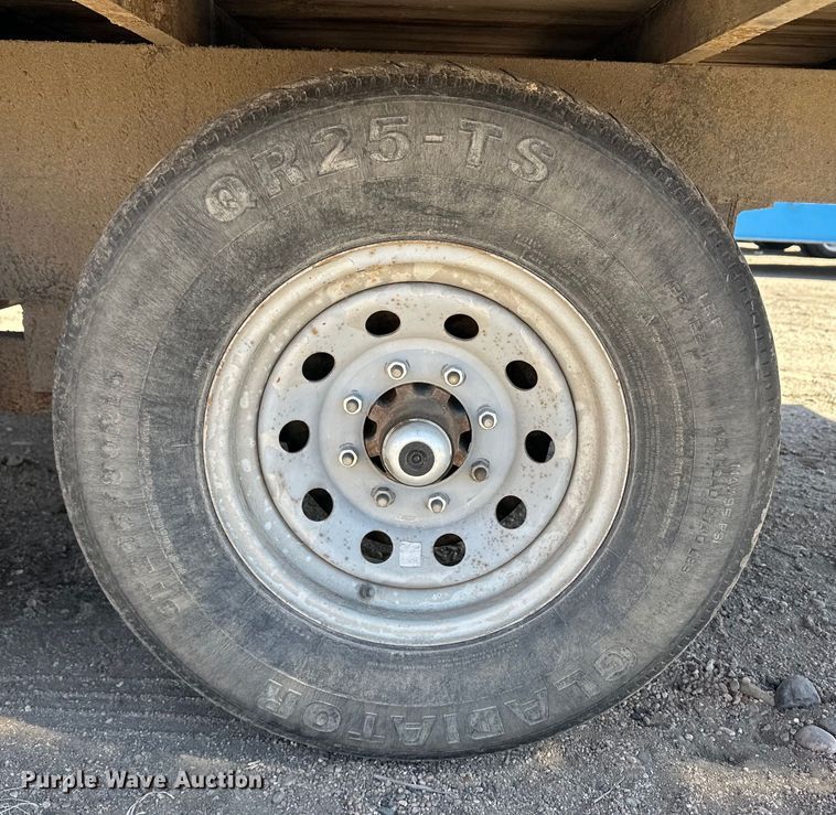 image for item DM2708 2014 Maxey equipment trailer