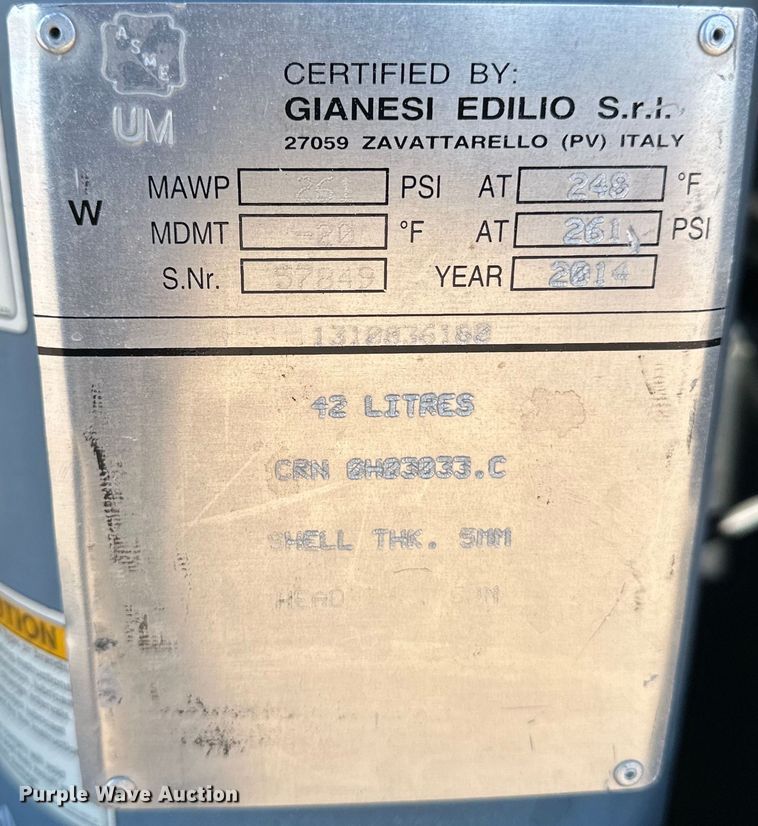 image for item DM2715 2014 Atlas Copco CPS400 air compressor