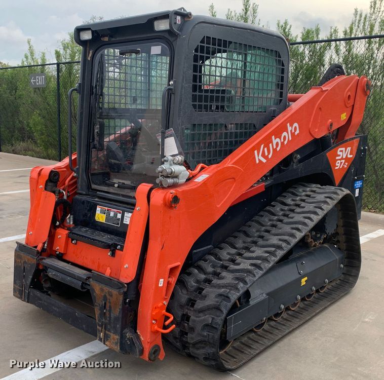 image for item DM7787 2021 Kubota SVL 97-2 skid steer loader
