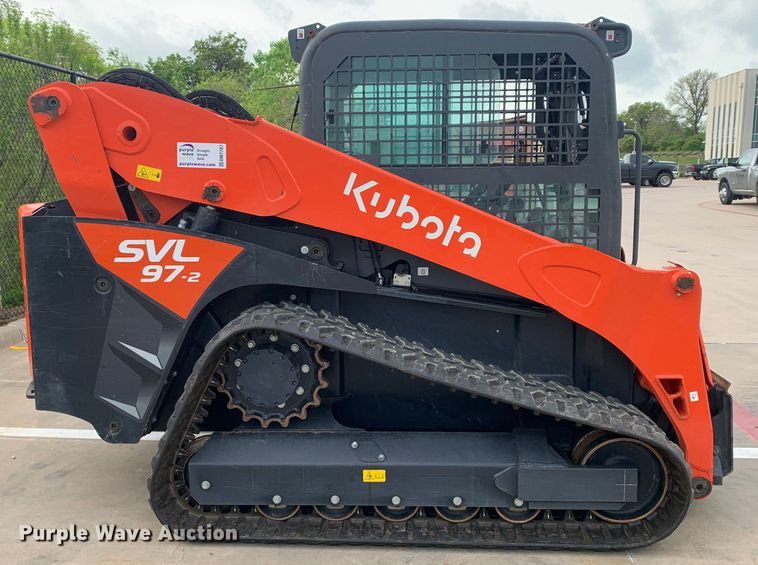 image for item DM7787 2021 Kubota SVL 97-2 skid steer loader