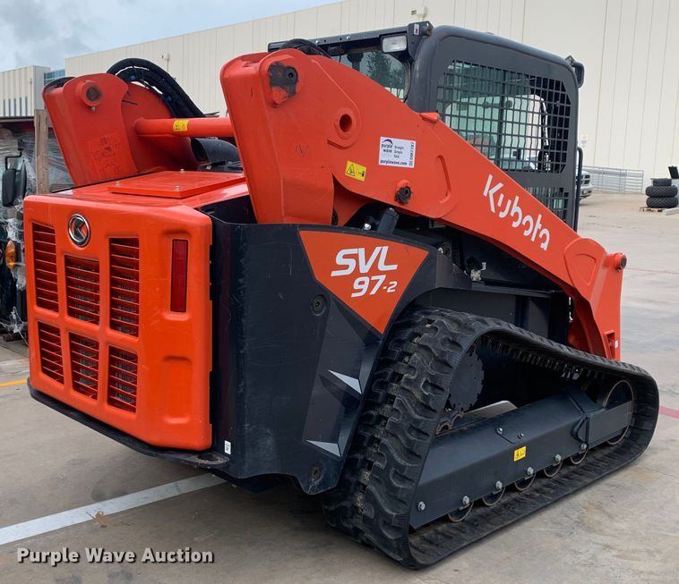 image for item DM7787 2021 Kubota SVL 97-2 skid steer loader