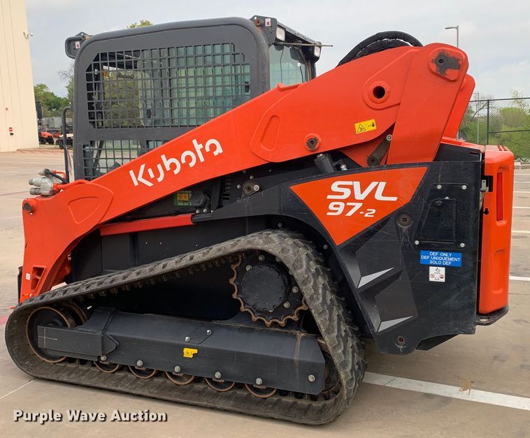 image for item DM7787 2021 Kubota SVL 97-2 skid steer loader