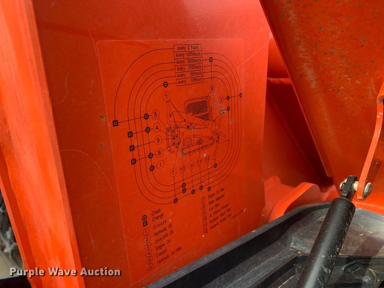 image for item DM7787 2021 Kubota SVL 97-2 skid steer loader