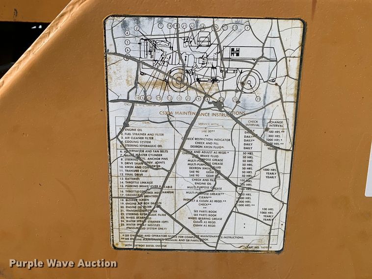 image for item DM7788 Hyster C530A pneumatic roller