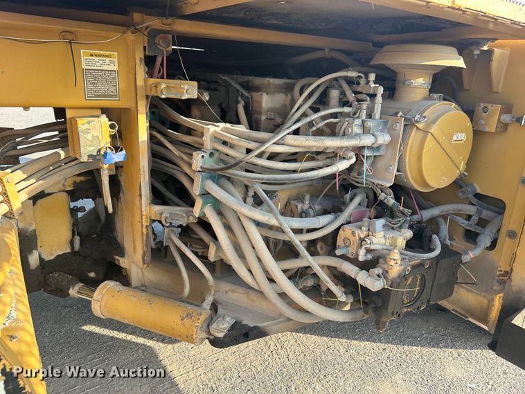 image for item DO1001 2002 Caterpillar CB-634D double drum vibratory roller