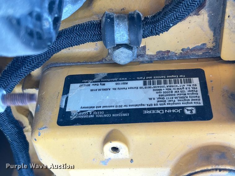image for item DO1016 2011 John Deere 200D LC excavator