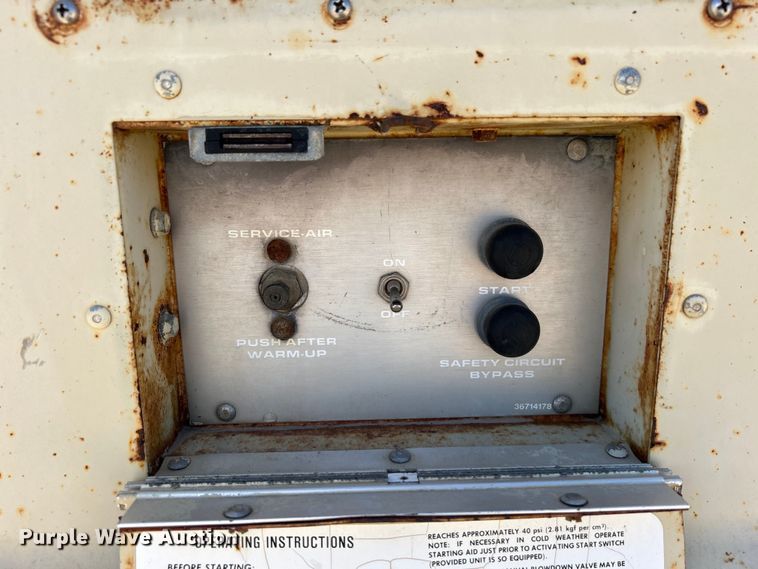 image for item DO1019 Ingersoll Rand 185 air compressor