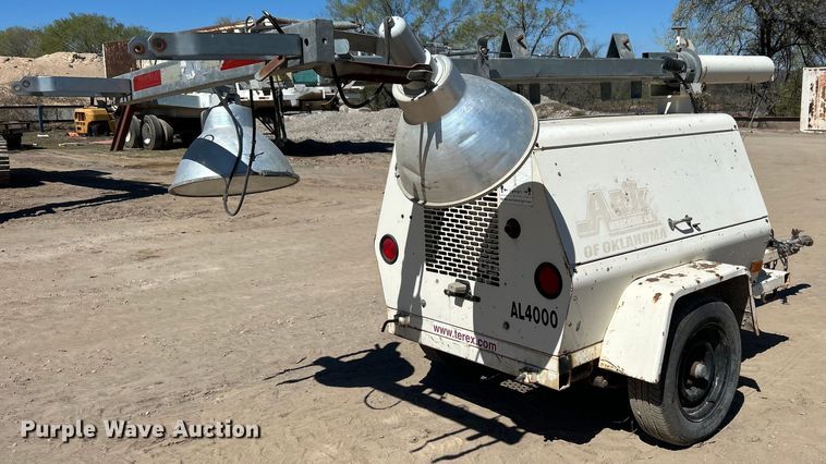 image for item DO1020 2005 Terex Lighting AL4060D-4MH light plant