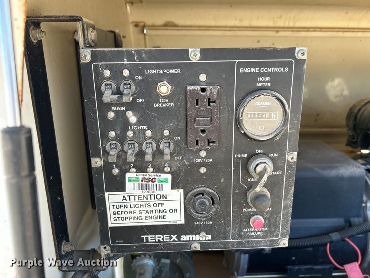 image for item DO1020 2005 Terex Lighting AL4060D-4MH light plant