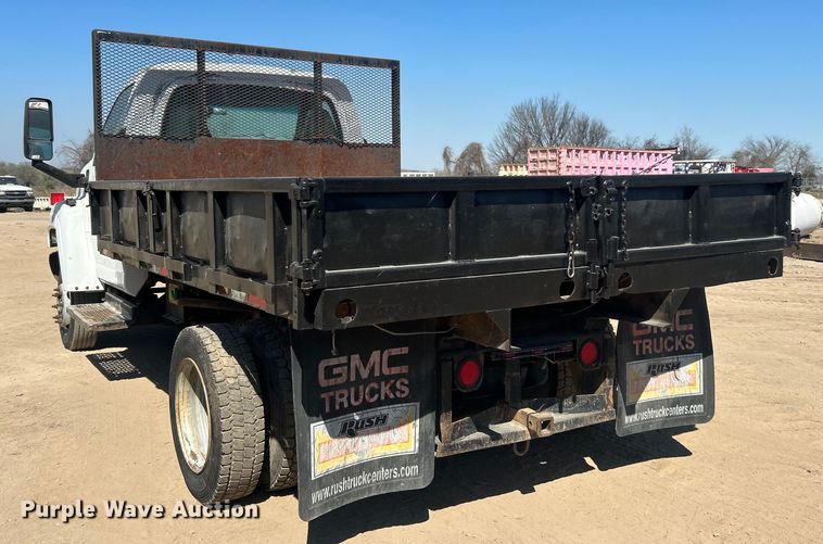 image for item DO1023 2006 GMC C5500 dump flatbed truck