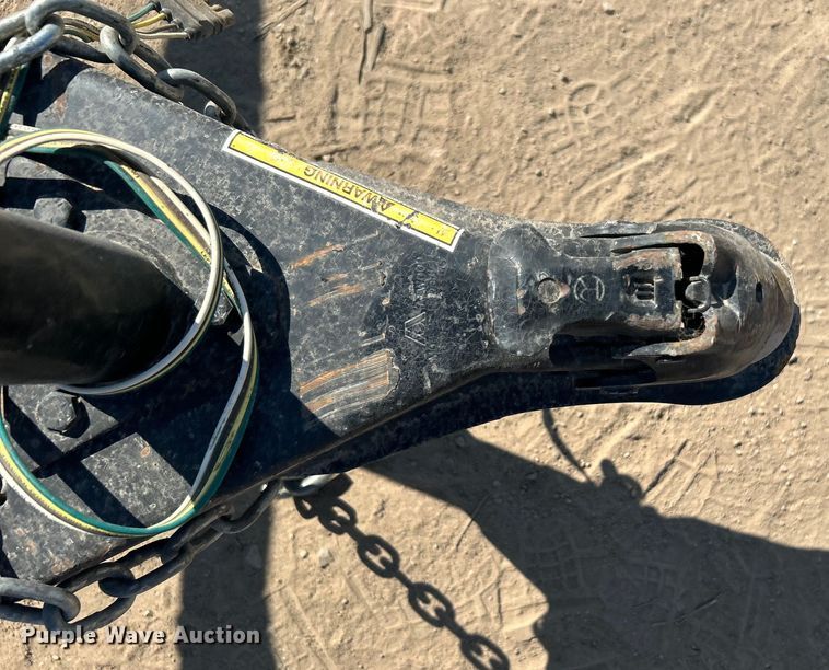 image for item DO1027 2017 Top Hat Industries utility trailer with dust management system 