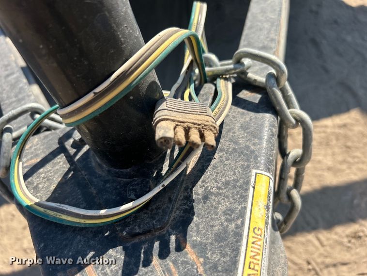 image for item DO1027 2017 Top Hat Industries utility trailer with dust management system 