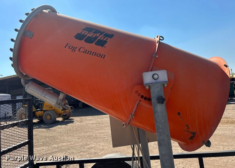 image for item DO1027 2017 Top Hat Industries utility trailer with dust management system 