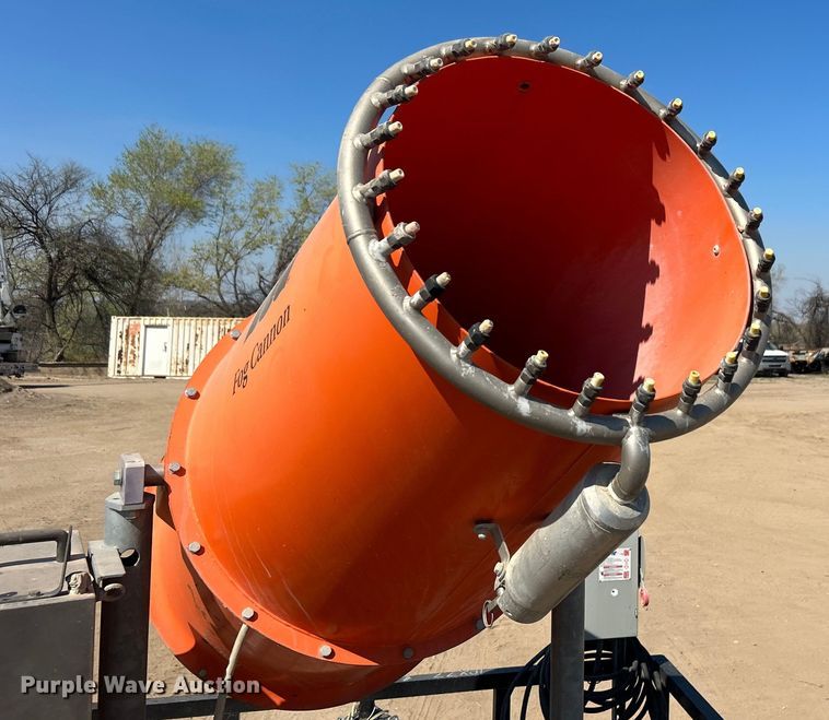 image for item DO1027 2017 Top Hat Industries utility trailer with dust management system 