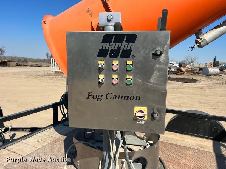 image for item DO1027 2017 Top Hat Industries utility trailer with dust management system 