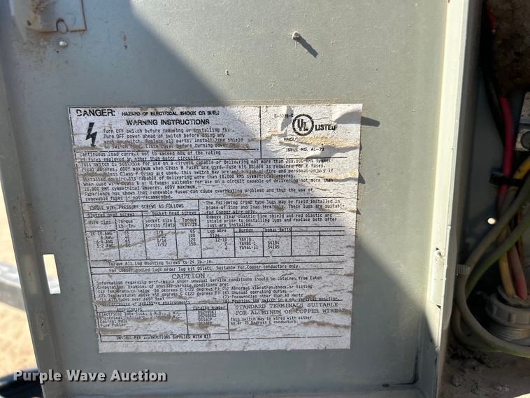 image for item DO1027 2017 Top Hat Industries utility trailer with dust management system 