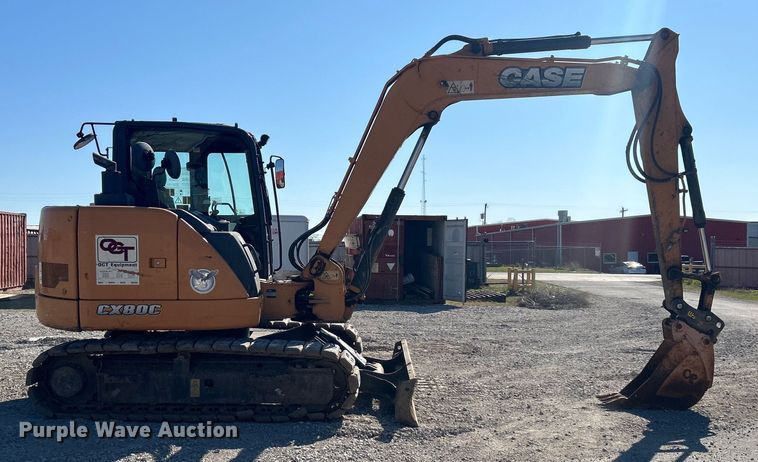 image for item DO1039 2016 Case CX80C mini excavator