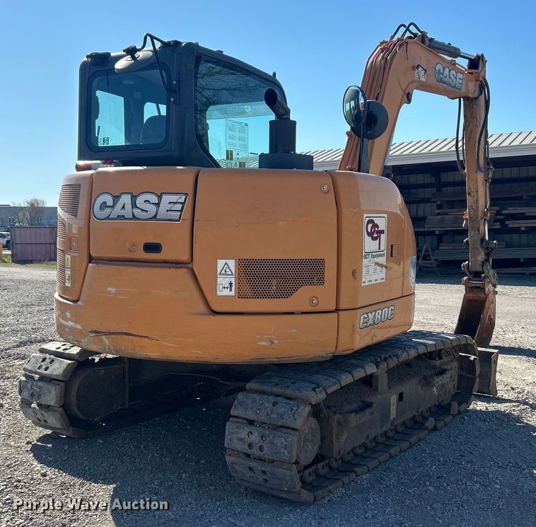 image for item DO1039 2016 Case CX80C mini excavator