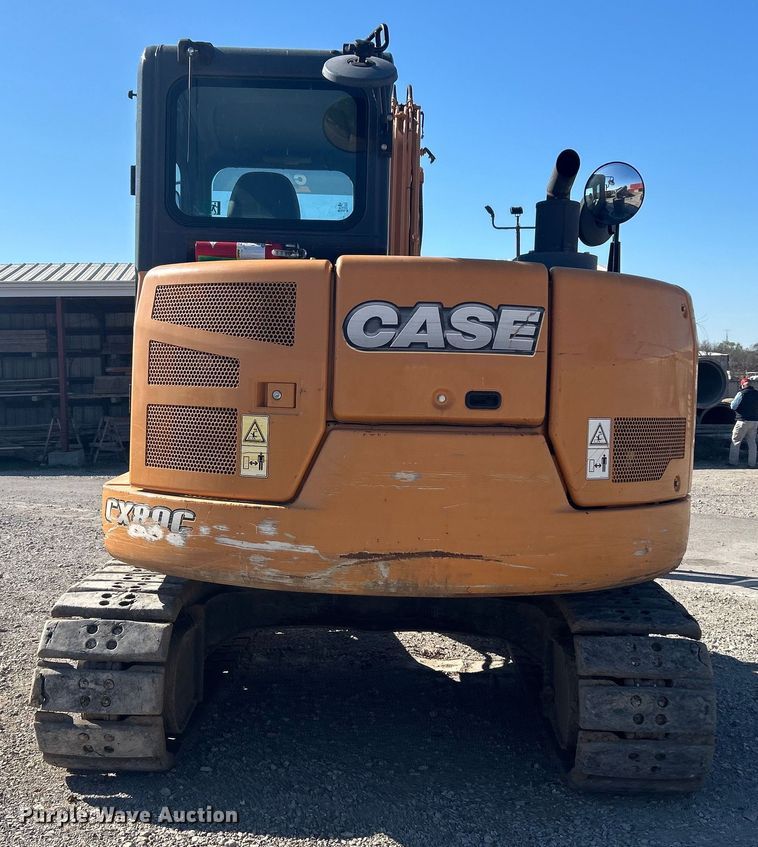 image for item DO1039 2016 Case CX80C mini excavator