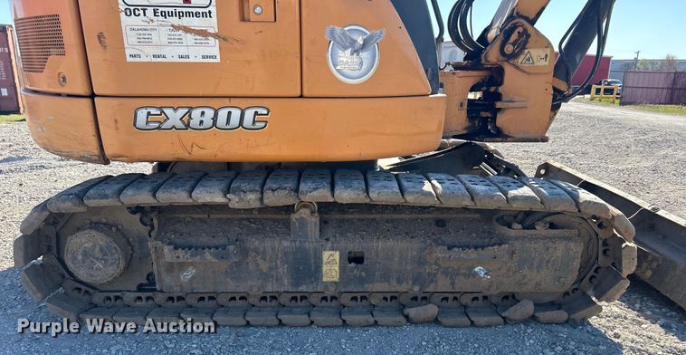 image for item DO1039 2016 Case CX80C mini excavator