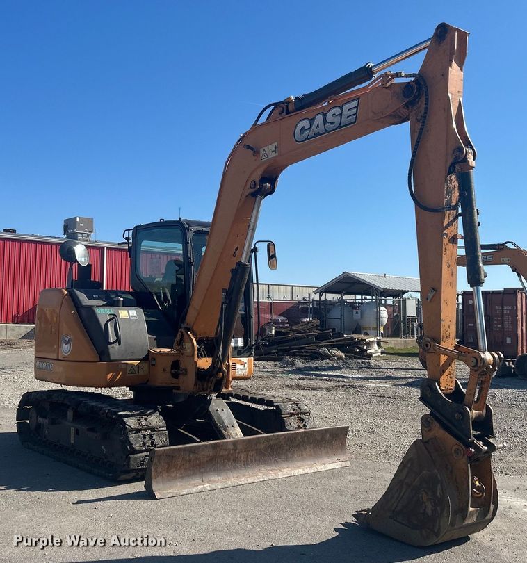 image for item DO1040 2016 Case CX80C mini excavator