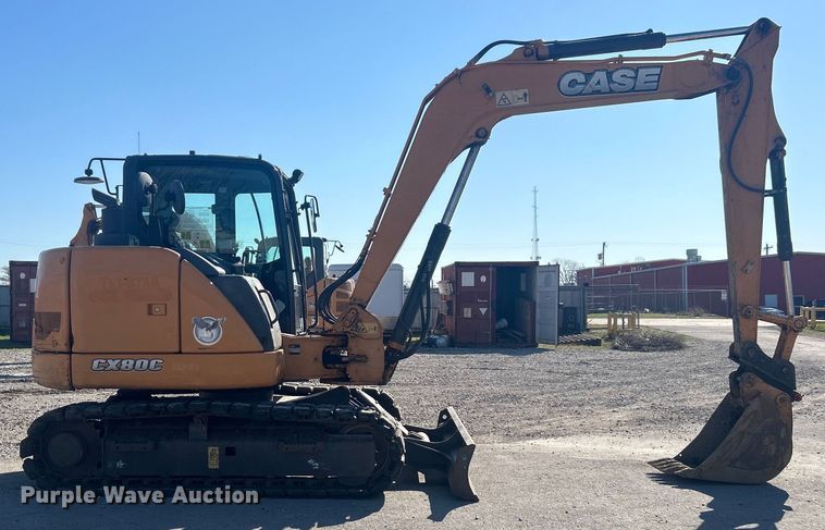 image for item DO1040 2016 Case CX80C mini excavator