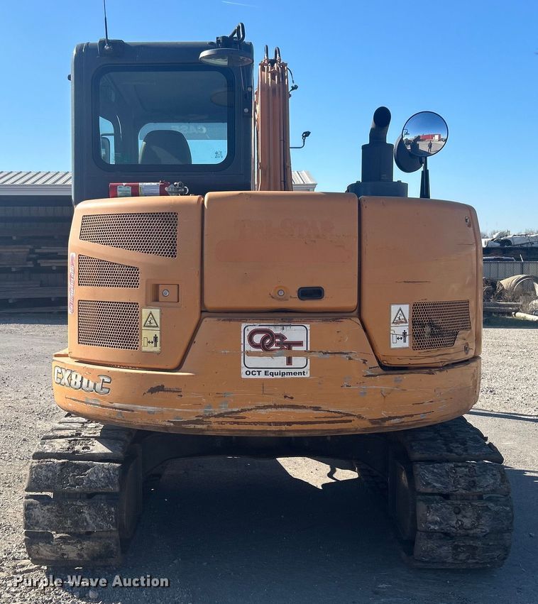 image for item DO1040 2016 Case CX80C mini excavator