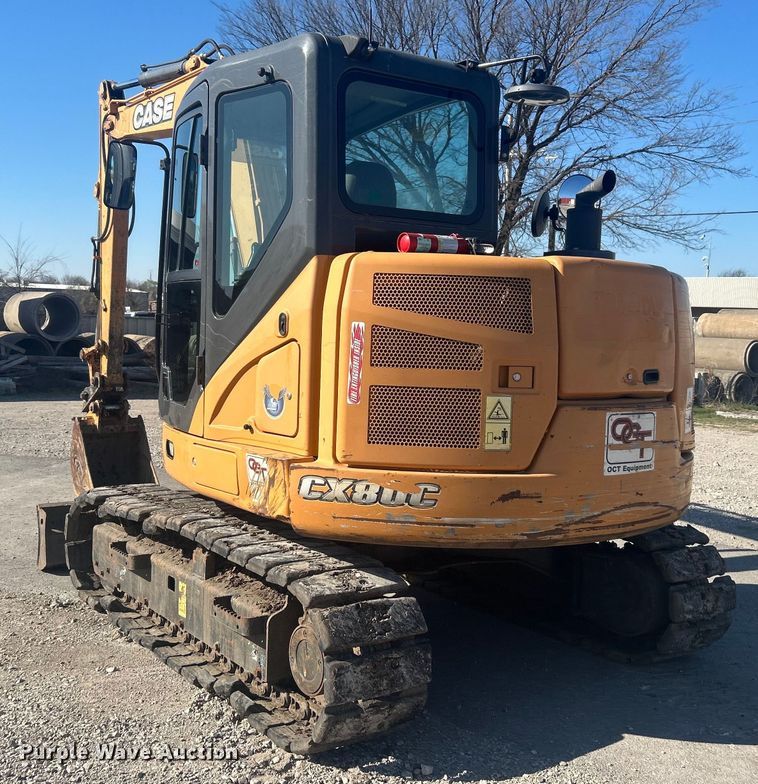 image for item DO1040 2016 Case CX80C mini excavator