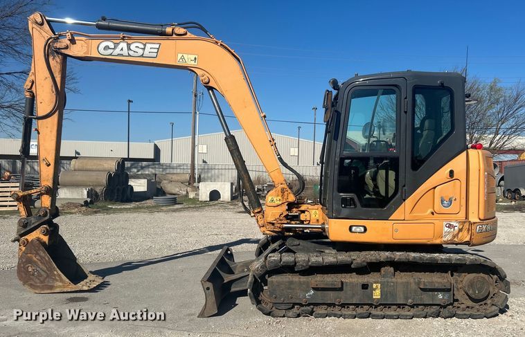 image for item DO1040 2016 Case CX80C mini excavator