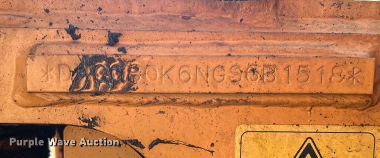 image for item DO1040 2016 Case CX80C mini excavator