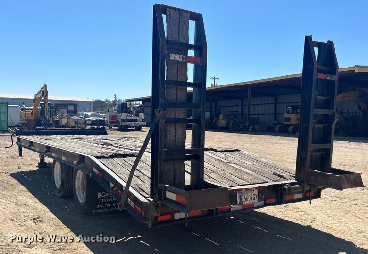 image for item DO1041 2010 Kaufman equipment trailer