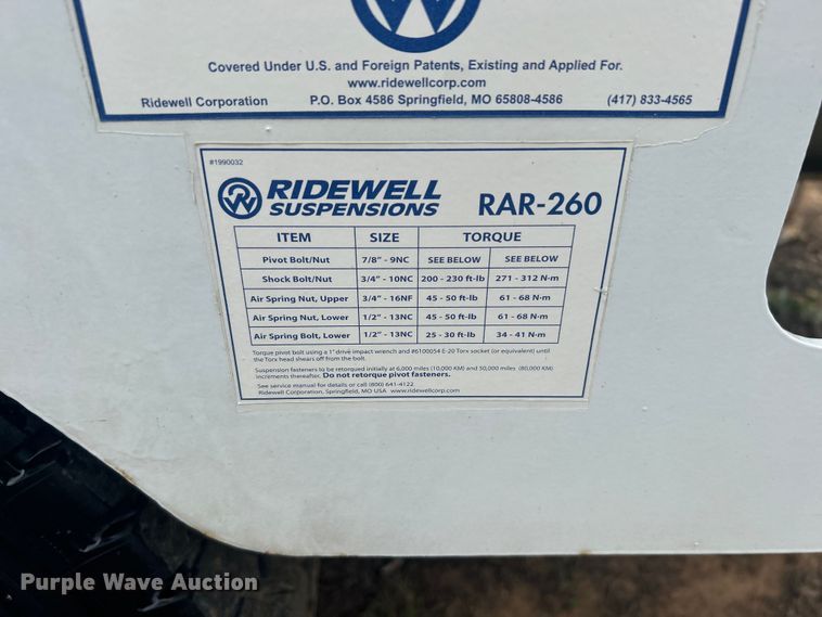 image for item DO1048 2013 Sherman & Reilly, Inc. PTR-7230S-RT cable tensioner trailer