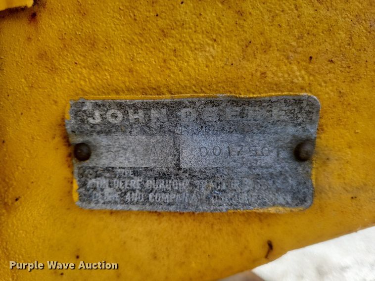 image for item DO4879 1981 John Deere 570A rigid frame motor grader