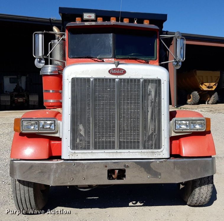 image for item DP2718 1993 Peterbilt 357 dump truck
