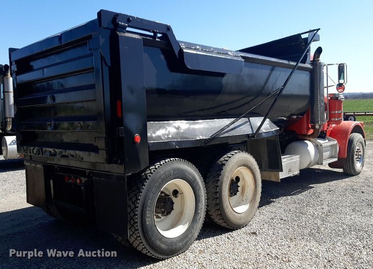 image for item DP2718 1993 Peterbilt 357 dump truck