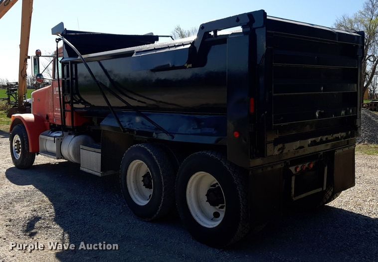 image for item DP2718 1993 Peterbilt 357 dump truck