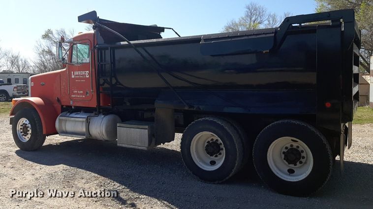 image for item DP2718 1993 Peterbilt 357 dump truck