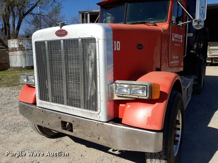 image for item DP2718 1993 Peterbilt 357 dump truck