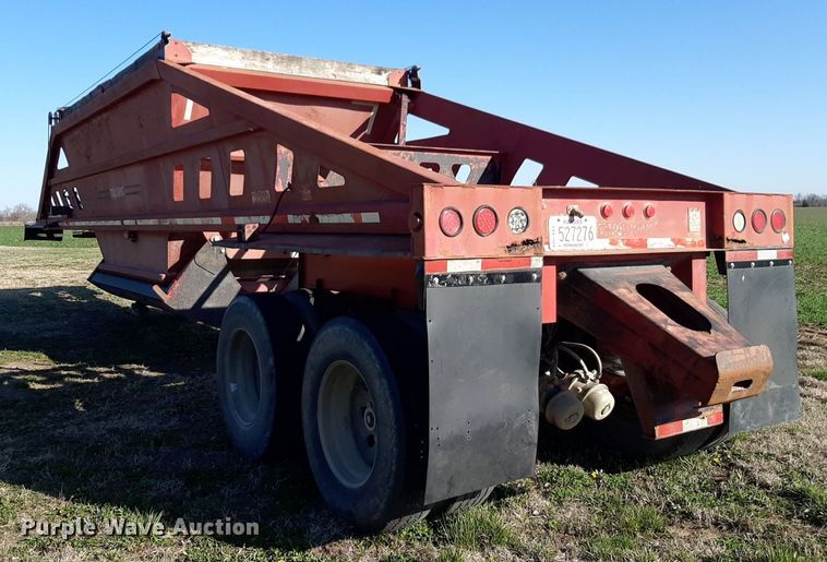 image for item DP2719 2000 Trail King TK54BDU-402 bottom dump trailer