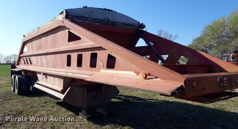 image for item DP2719 2000 Trail King TK54BDU-402 bottom dump trailer