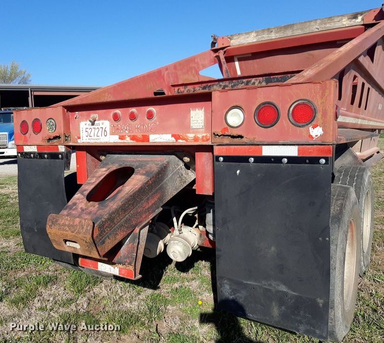 image for item DP2719 2000 Trail King TK54BDU-402 bottom dump trailer