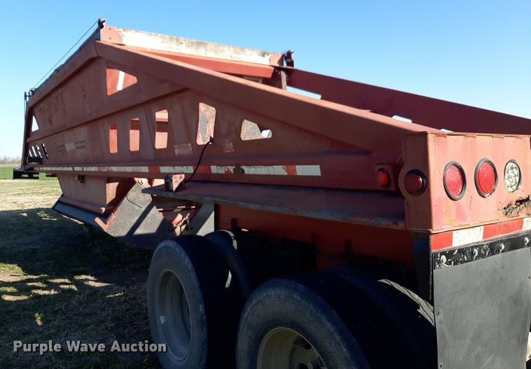 image for item DP2719 2000 Trail King TK54BDU-402 bottom dump trailer