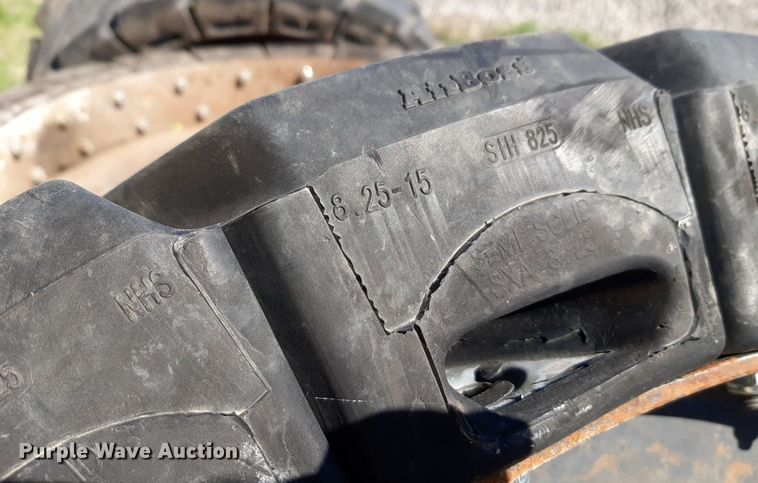 image for item DP2722 (4) Air Boss skid steer tires