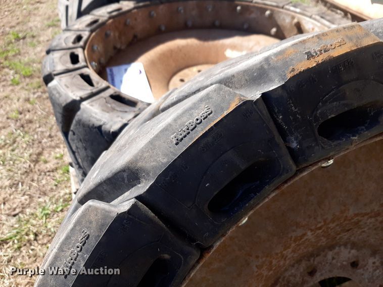 image for item DP2722 (4) Air Boss skid steer tires
