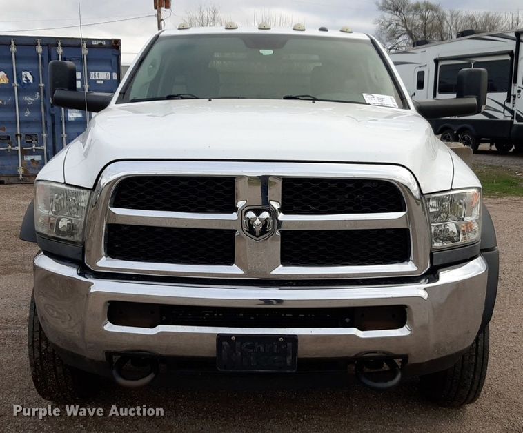 image for item DP2737 2017 Dodge Ram 4500 flatbed truck