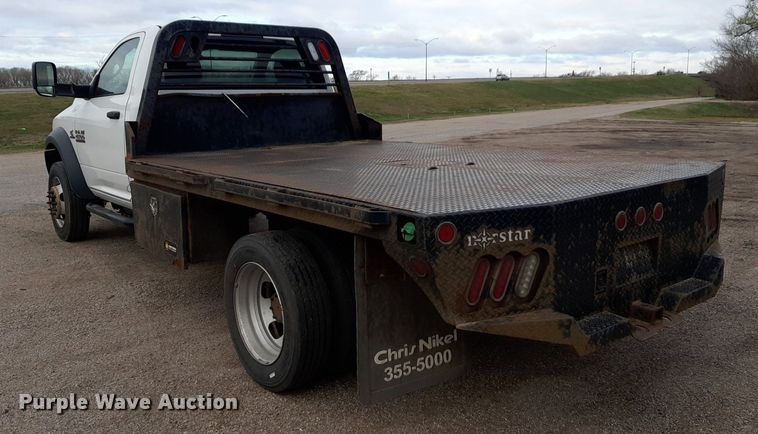 image for item DP2737 2017 Dodge Ram 4500 flatbed truck