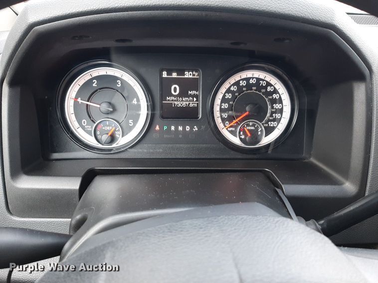 image for item DP2737 2017 Dodge Ram 4500 flatbed truck