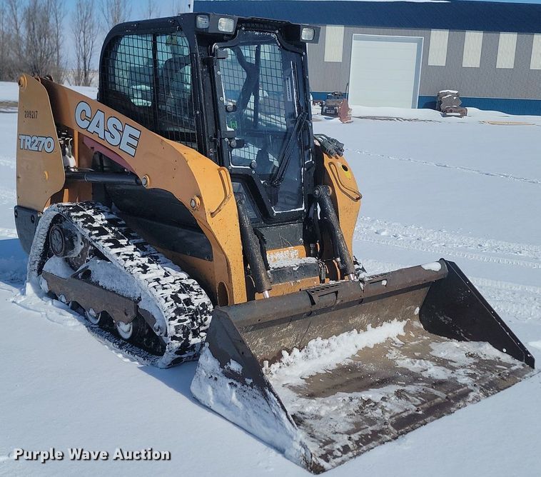 image for item DP3487 2018 Case  TR270 tracked skid steer loader