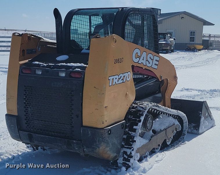 image for item DP3487 2018 Case  TR270 tracked skid steer loader